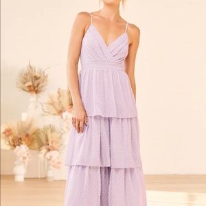 Lulu’s Maxi Dress - lilac
